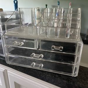 Acrylic Makeup Organizer